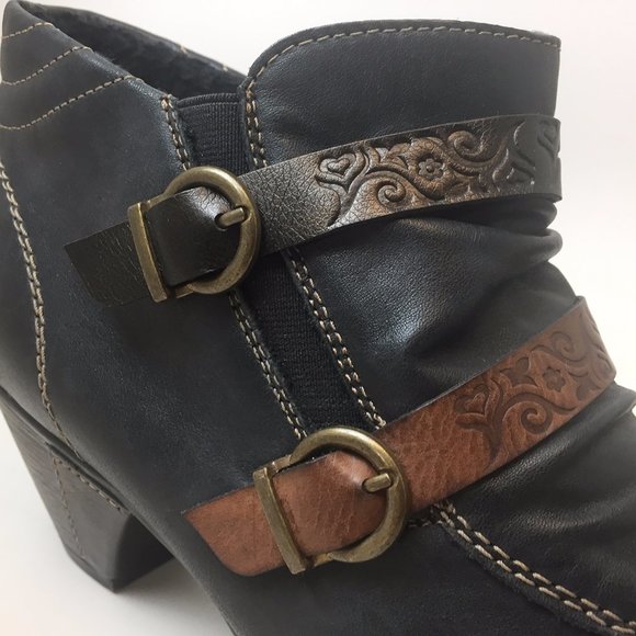 Dark Gray Remonte Ankle Boots, size 8.5, Brand New - Picture 5 of 8